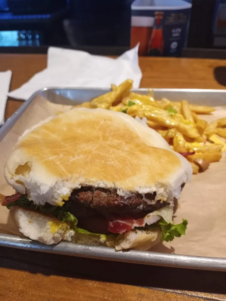 Mushroom Swiss Burger